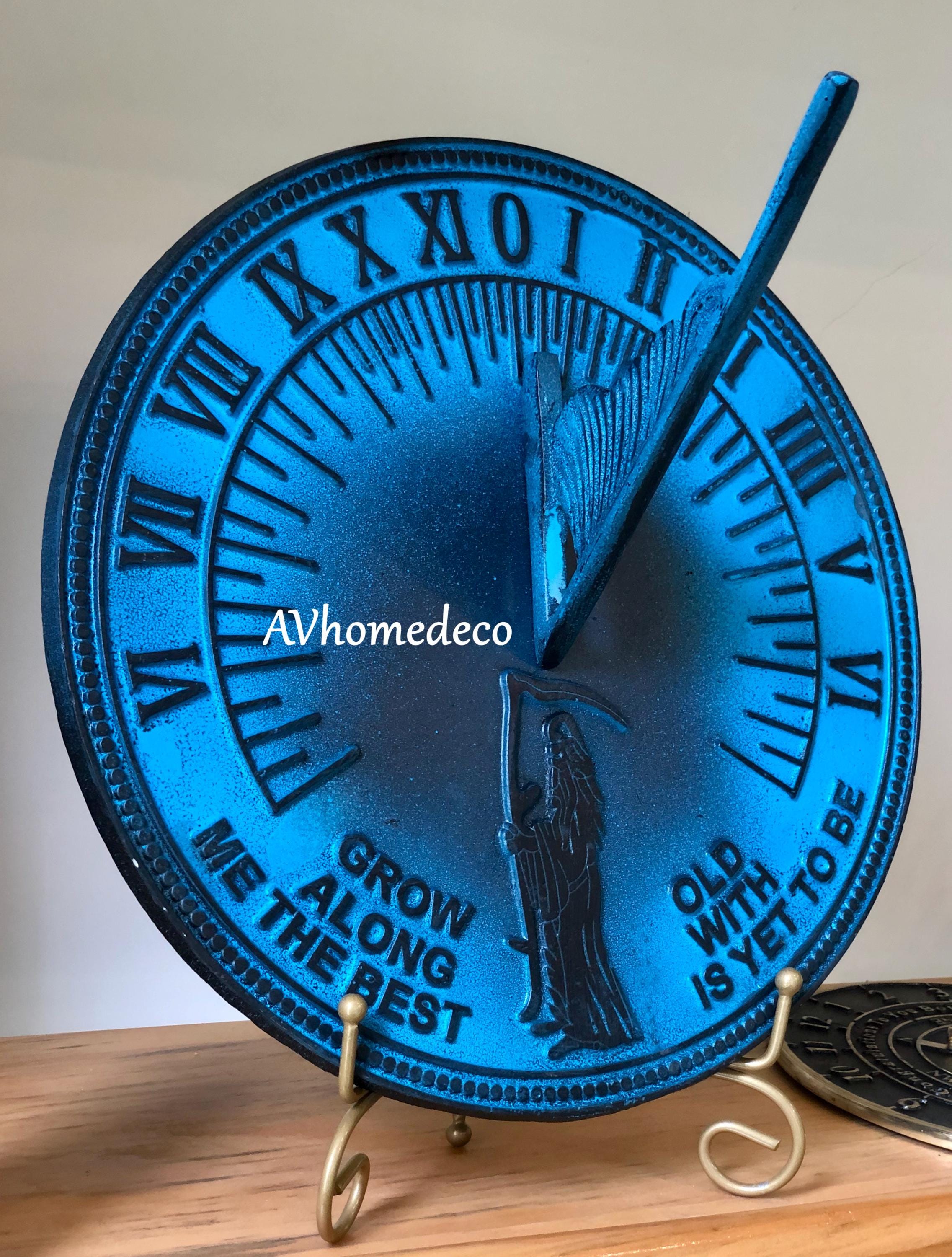 Father Time Brass Garden Sundial view 4