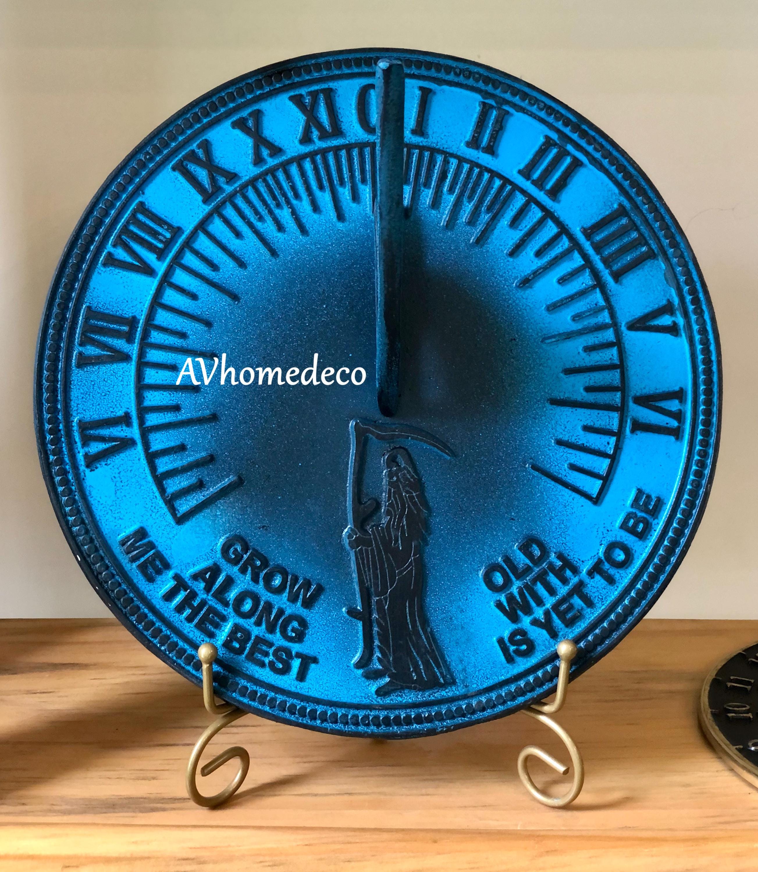 Father Time Brass Garden Sundial view 11