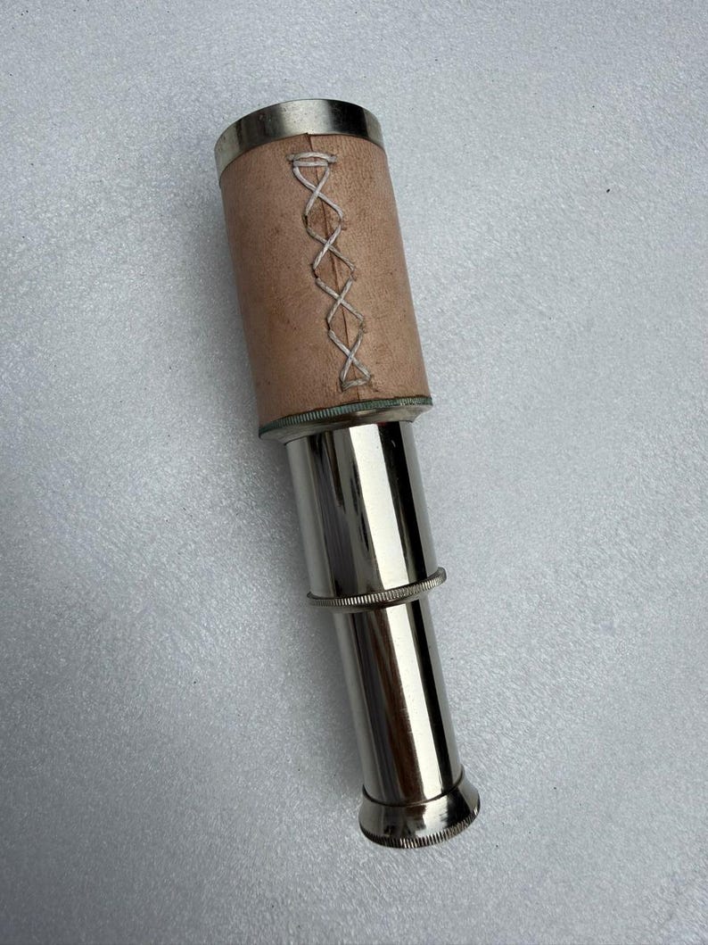 Brass Spyglass Telescope 6" for Kids view 2
