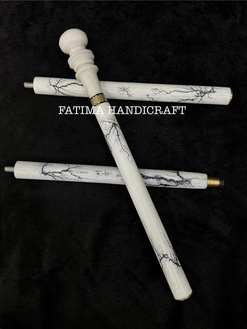 Crystal Wizard Knob Walking Cane view 2