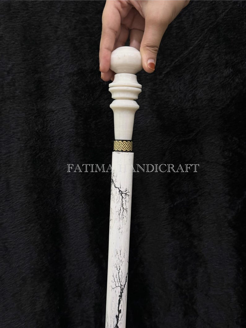 Crystal Wizard Knob Walking Cane view 4