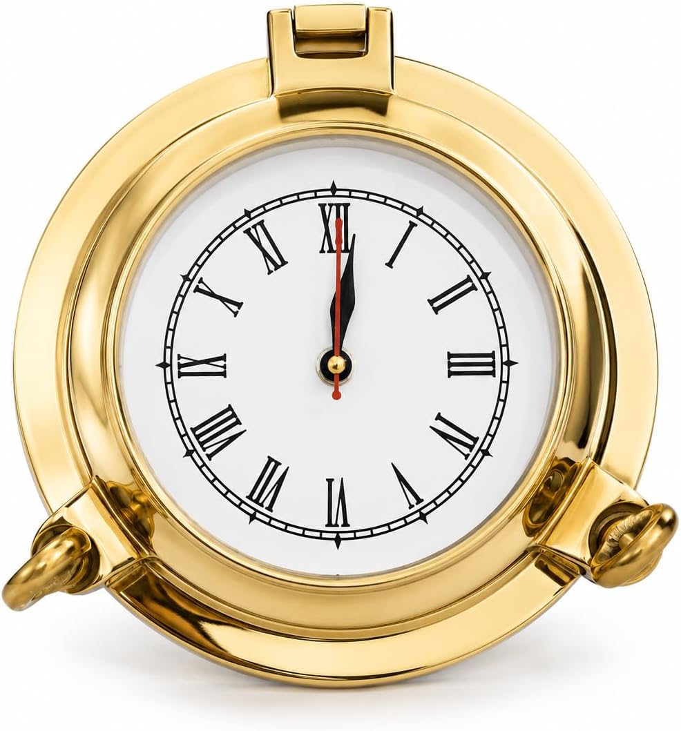 Analogue Porthole Wall Clock view 8