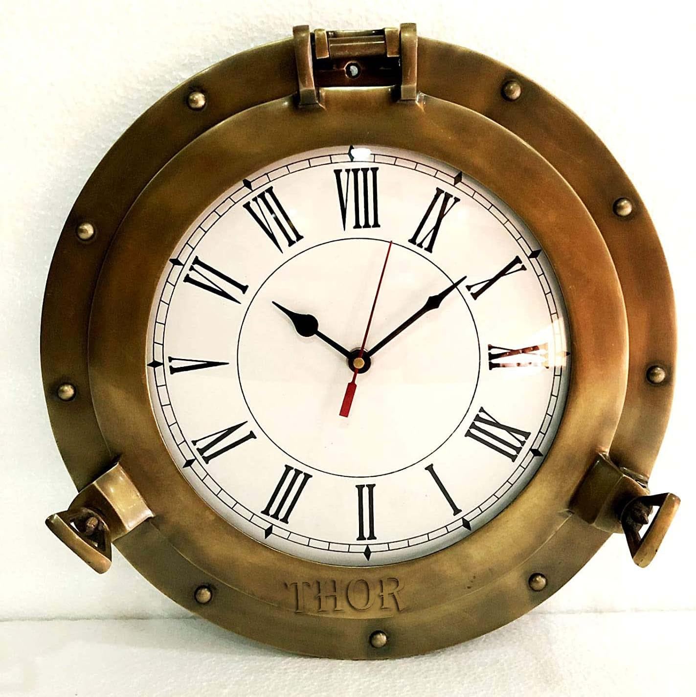 Analogue Porthole Wall Clock view 9