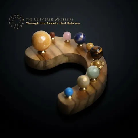Handcrafted Arc Planet Model view 1