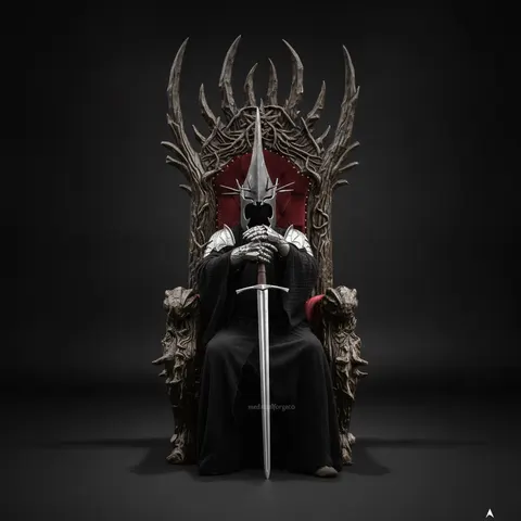 Dark Fantasy Warrior Full Armor Suit for Cosplay and Display view 1
