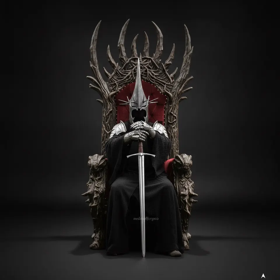 Dark Fantasy Warrior Full Armor Suit for Cosplay and Display