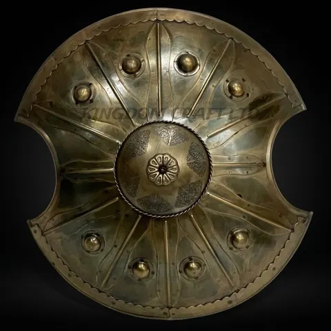 Troy Achilles Shield with Trojan Display view 1