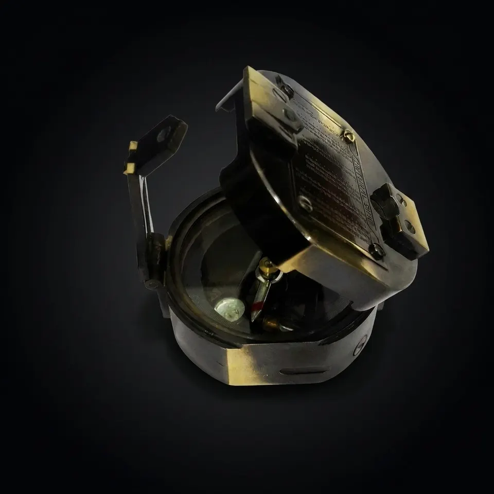 Brunton Compass, Antique Finish
