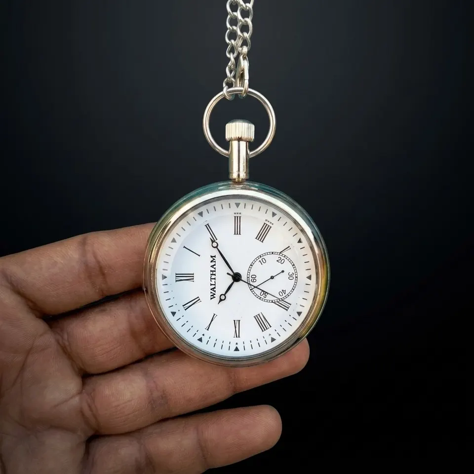 Nickel Pocket Watch — Sold Without Case