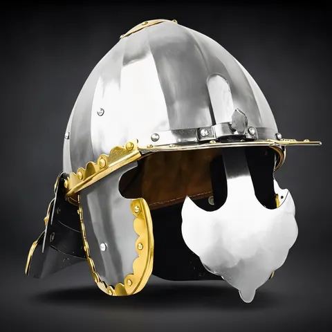 Roman Steel Helmet — 18-Gauge Historical Display view 1