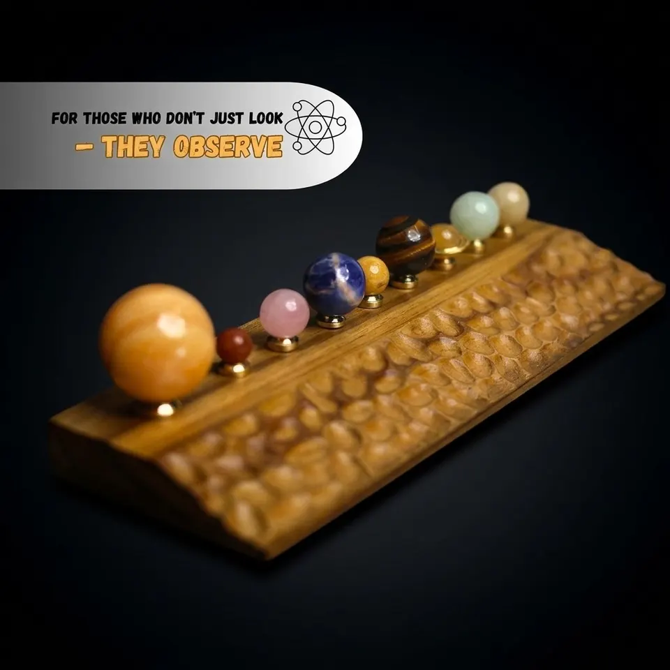 Handcrafted Solar System Model