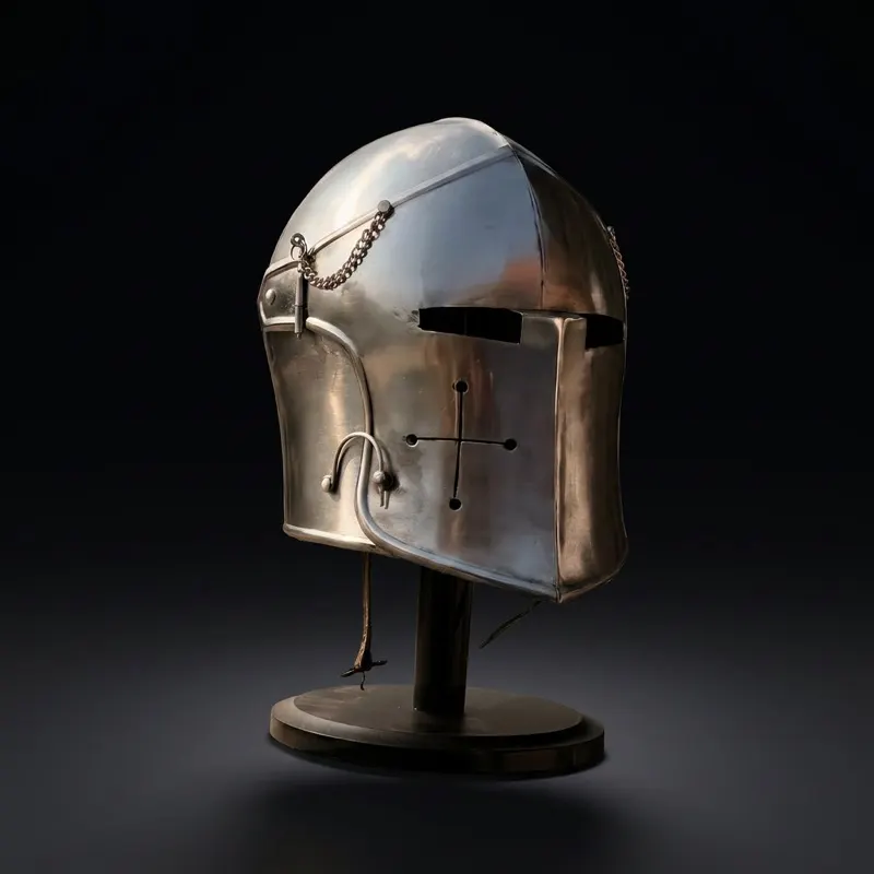 Italian Barbuta Helmet — Renaissance Steel Authentic