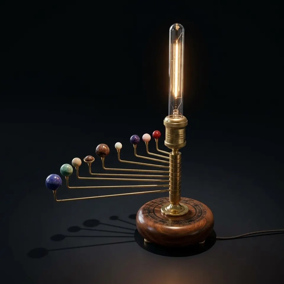 Planetarium Lamp, Solar System Table Lamp, Decorative Lamp, Perfect Lamp for Astronomers