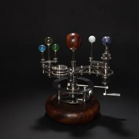 Brass Orrery Mini Solar System, Antique Style view 1