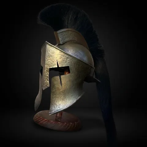 Spartan Battle Edition Helmet with Display Stand view 1