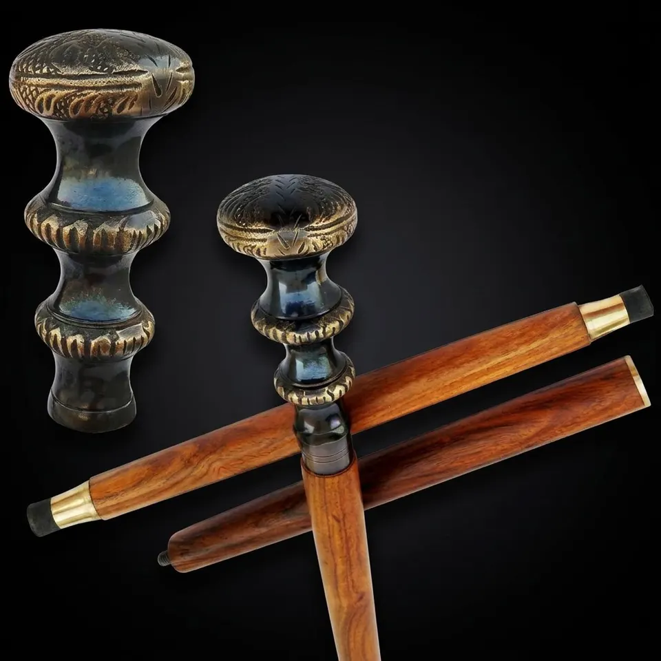 Nautical Round Handle Walking Stick