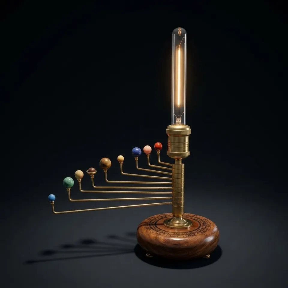 Planetarium Lamp, Solar System Table Lamp, Decorative Lamp, Perfect Lamp for Astronomers