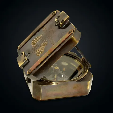 Brunton Compass, Antique Finish view 1