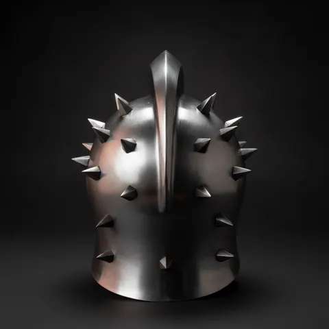 Gladiator Maximus Greek Armor Helmet with Display Stand view 1