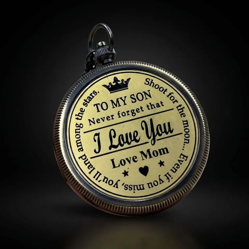 To My Son Compass, Antique Finish