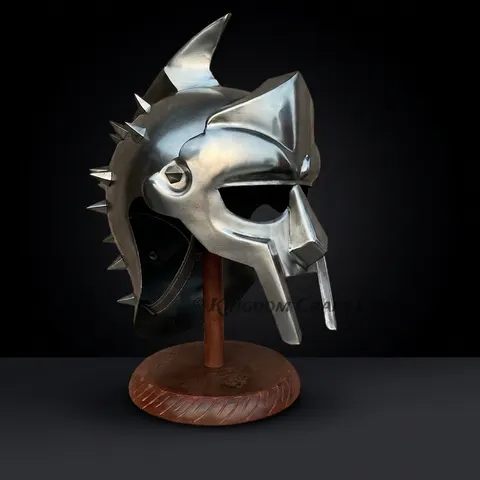 Maximus Gladiator Helmet with Display Stand view 1