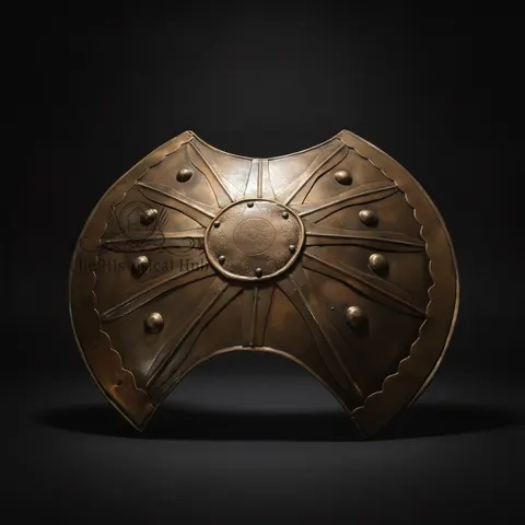 Medieval Trojan Shield with Greek Roman Armor Cosplay Prop view 1
