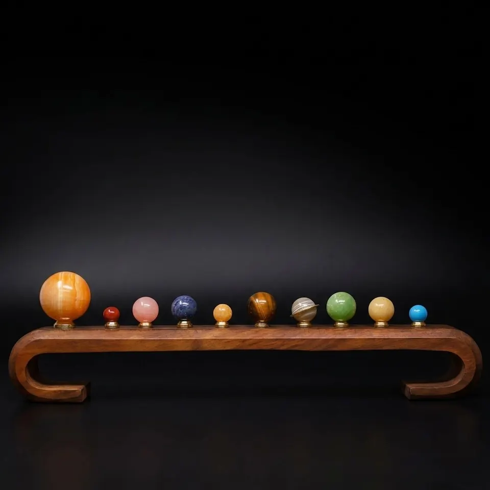 Personalised Gemstone Planet Set