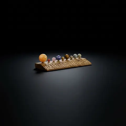 Luxury 8 Planet Solar System view 1