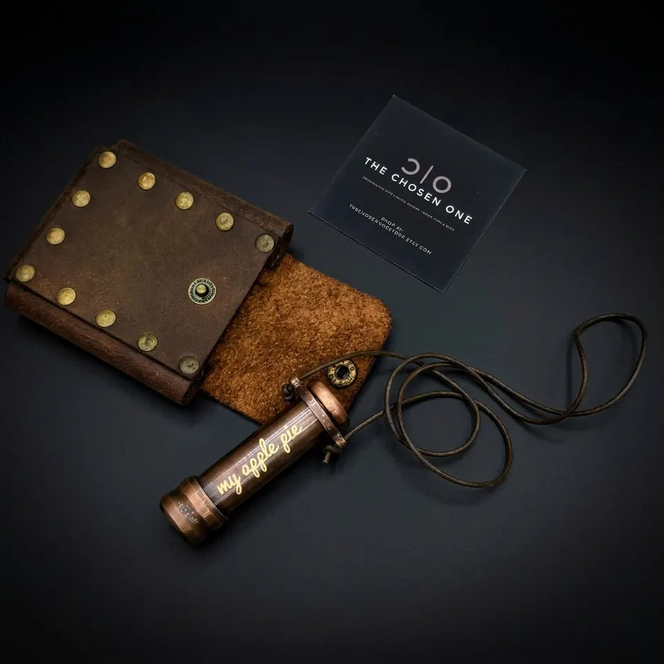 Handcrafted Brass Kaleidoscope Gift for Children