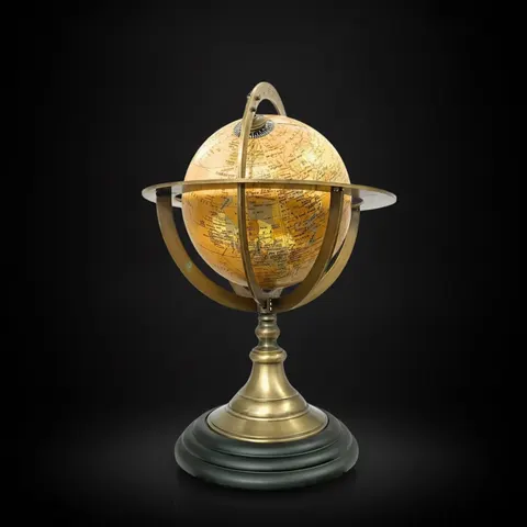Handmade Brass Armillary Globe with Celestial Engraving view 1