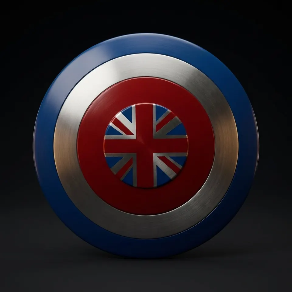 Captain Carter Shield Prop Replica with Metal Cosplay