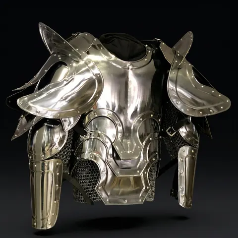Conquest Warcrafted Armour with 18-Gauge Steel Breastplate Set view 1