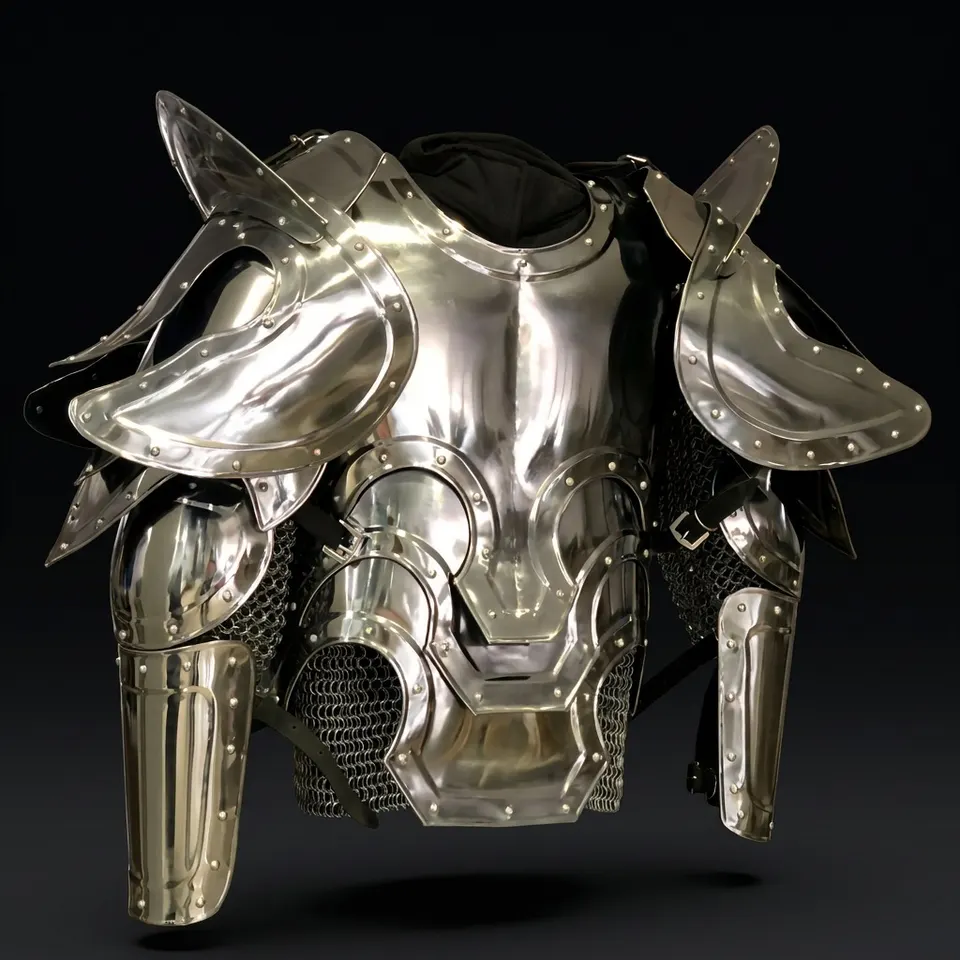 Conquest Warcrafted Armour with 18-Gauge Steel Breastplate Set