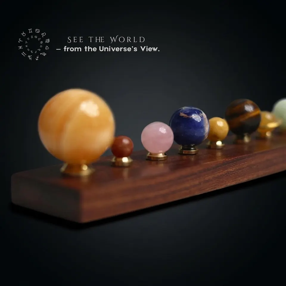 Gemstone Planet Set