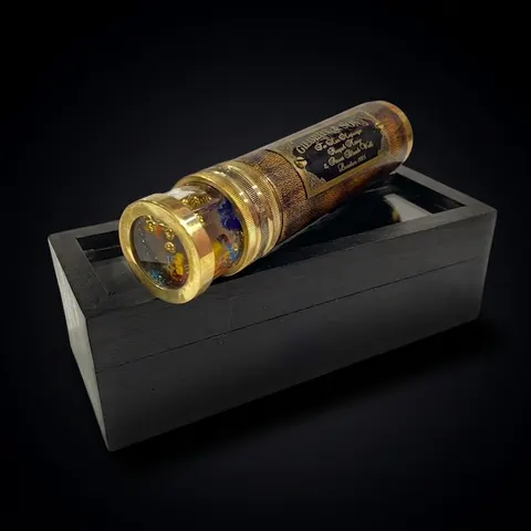 Personalised Liquid Brass Kaleidoscope view 1