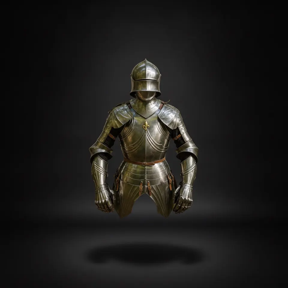 Elite Renaissance Knight Full Plate Armor for LARP and Reenactment